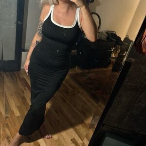 B&W Princess Polly Dress